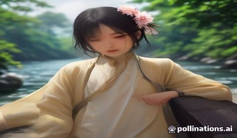 动漫角色近景，拥有典型六色分裂互补色轮眼，玫红与青绿交织，瞳孔深黑，高光点精准，色轮眼视觉冲击力极强