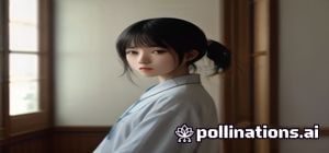 数字插画作品展示渐变螺旋色轮眼效果，色彩从瞳孔向外螺旋渐变，充满动感与神秘感